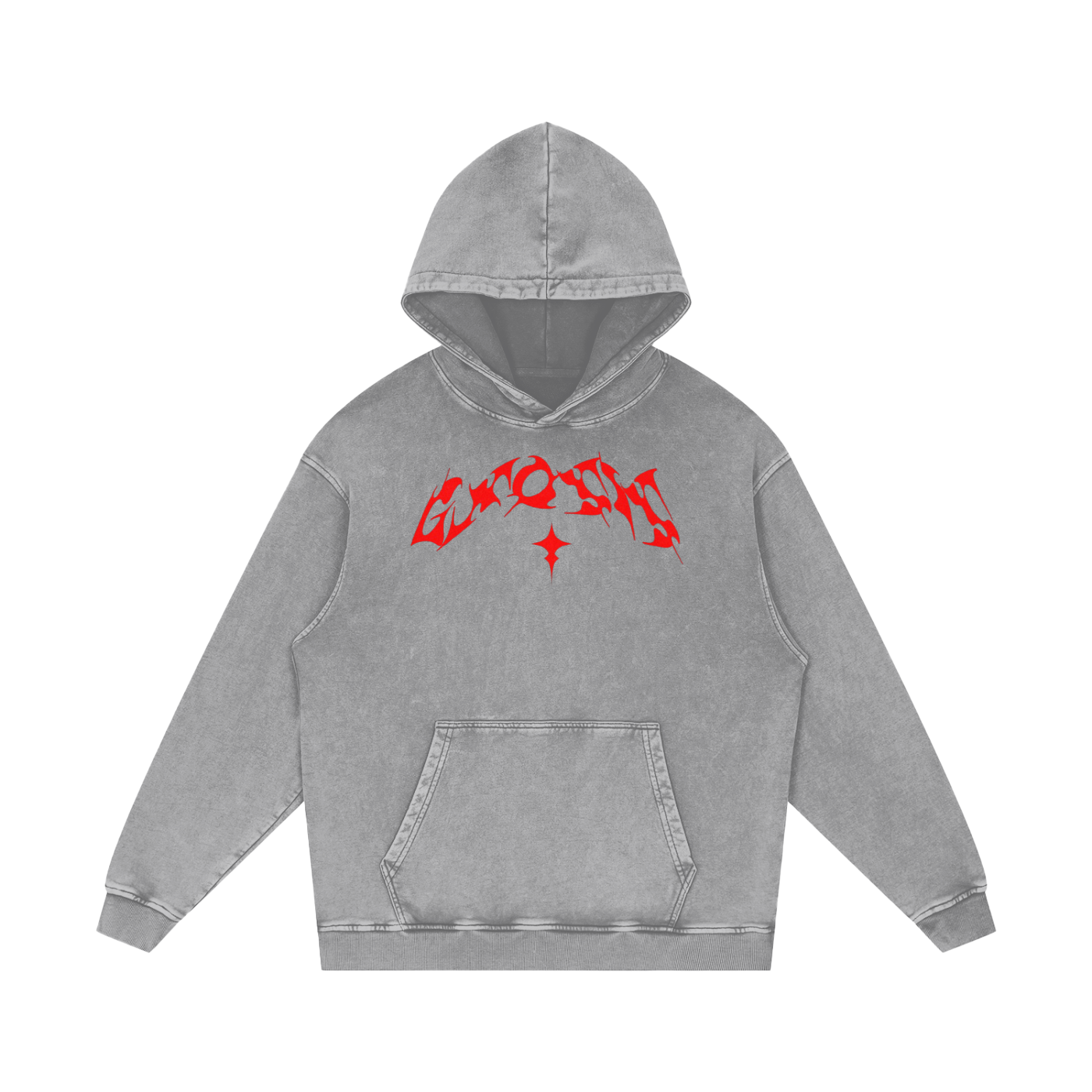 "Jus Gnosis" Loose Cotton Hoodie